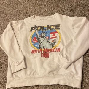 Police sweatshirt